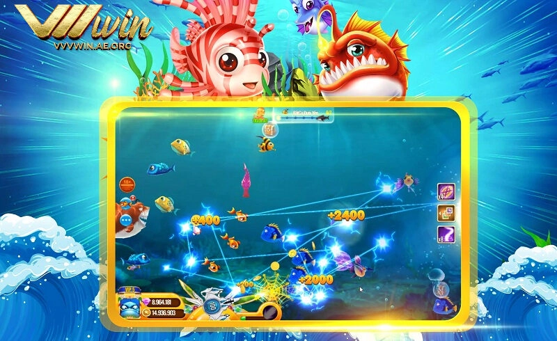 Sảnh bắn cá được game thủ yêu thích tại VVVwin